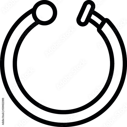 Hoop Earring Icon