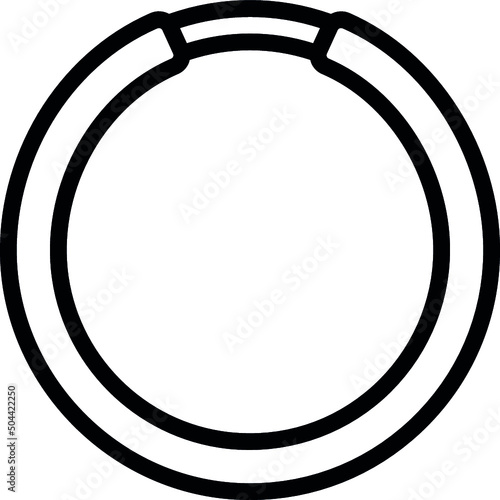 Hoop Earring Icon