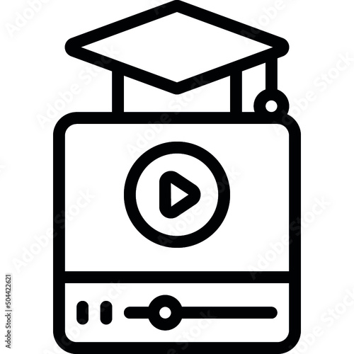 Educational Video Icon