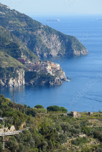 vista su Riomaggiore liguria photo