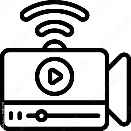 Live Stream Course Icon