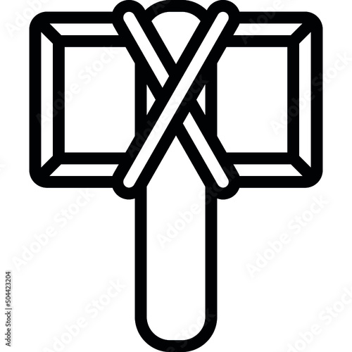 Caveman Hammer Icon