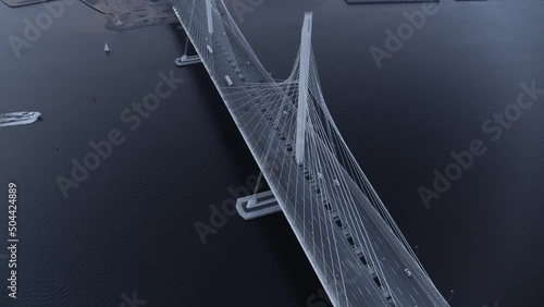 Saint-Petersburg Bridge, ZSD, Zenit, Gazprom, Lahta photo