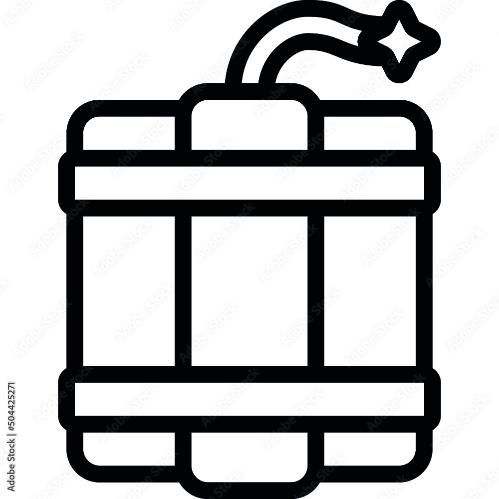 TNT Bomb Icon TNT Bomb Icon