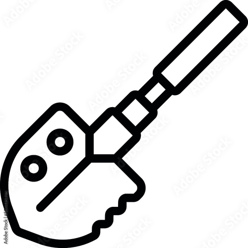 Tactical Shovel Icon