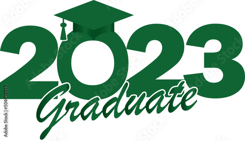 Green Class of 2023 Graduate