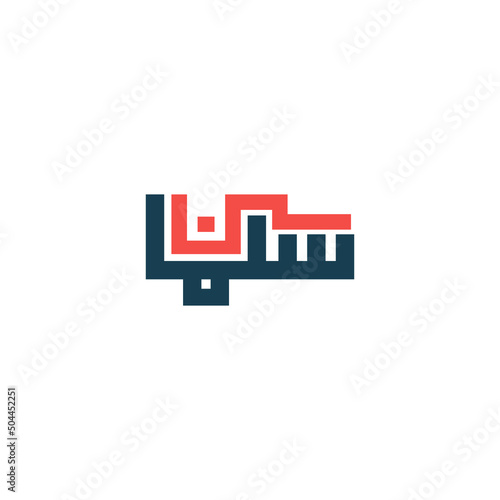 Salman name logo vector. Salman name design in arabic vector photo