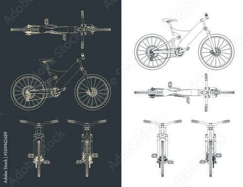 Electric bike blueprints