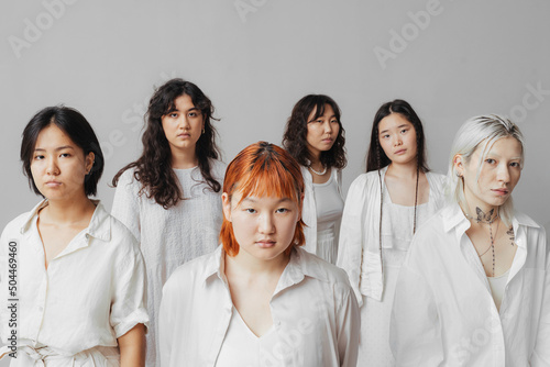 conceptual photography about the diversity of Asian women