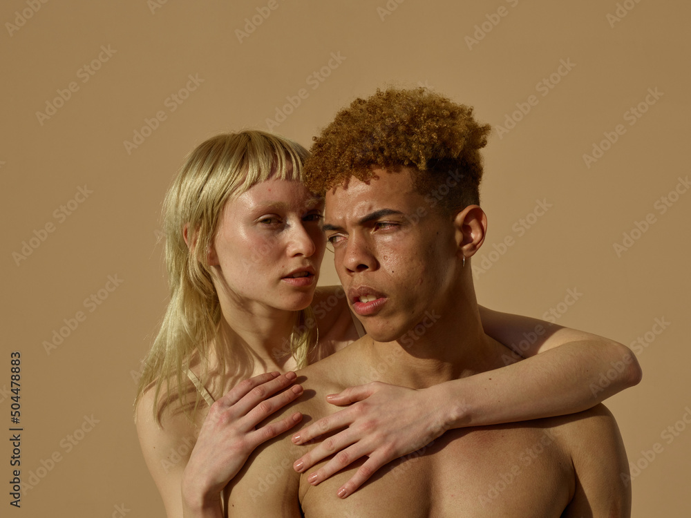 cuddling- touching- loving moving - together - partner - comfortable cuddling- touching- loving moving - together - partner - comfortable