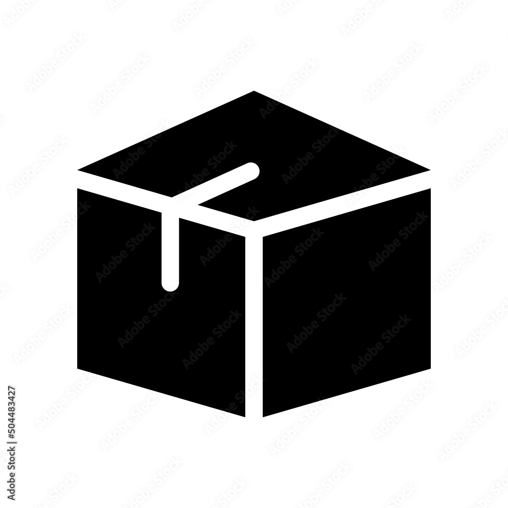 Box Icon Vector Symbol Design Illustration Box Icon Vector Symbol Design Illustration
