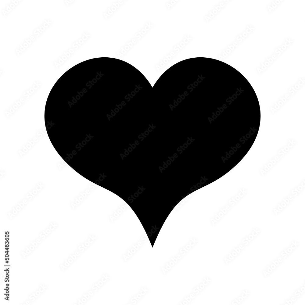 Love Icon Vector Symbol Design Illustration Love Icon Vector Symbol Design Illustration