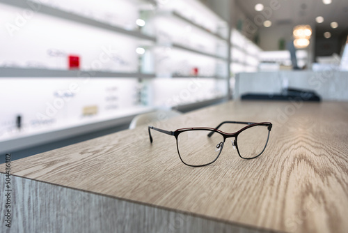 Eyewear: Interior Of Modern Eye Care Business