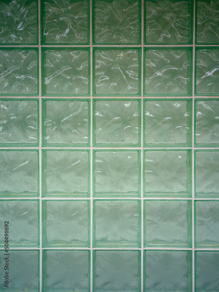 Green Glass Cube Sunlight. Green Glass Cube Sunlight.