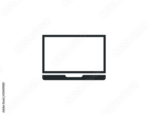 Laptop icon. computer icon vector