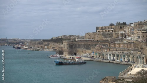 Central Valletta and the Grand Harbour photo