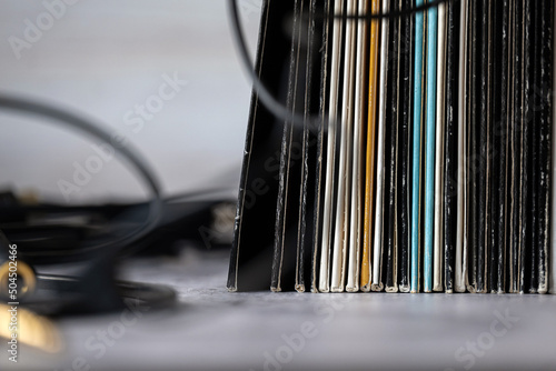 Records and wires photo