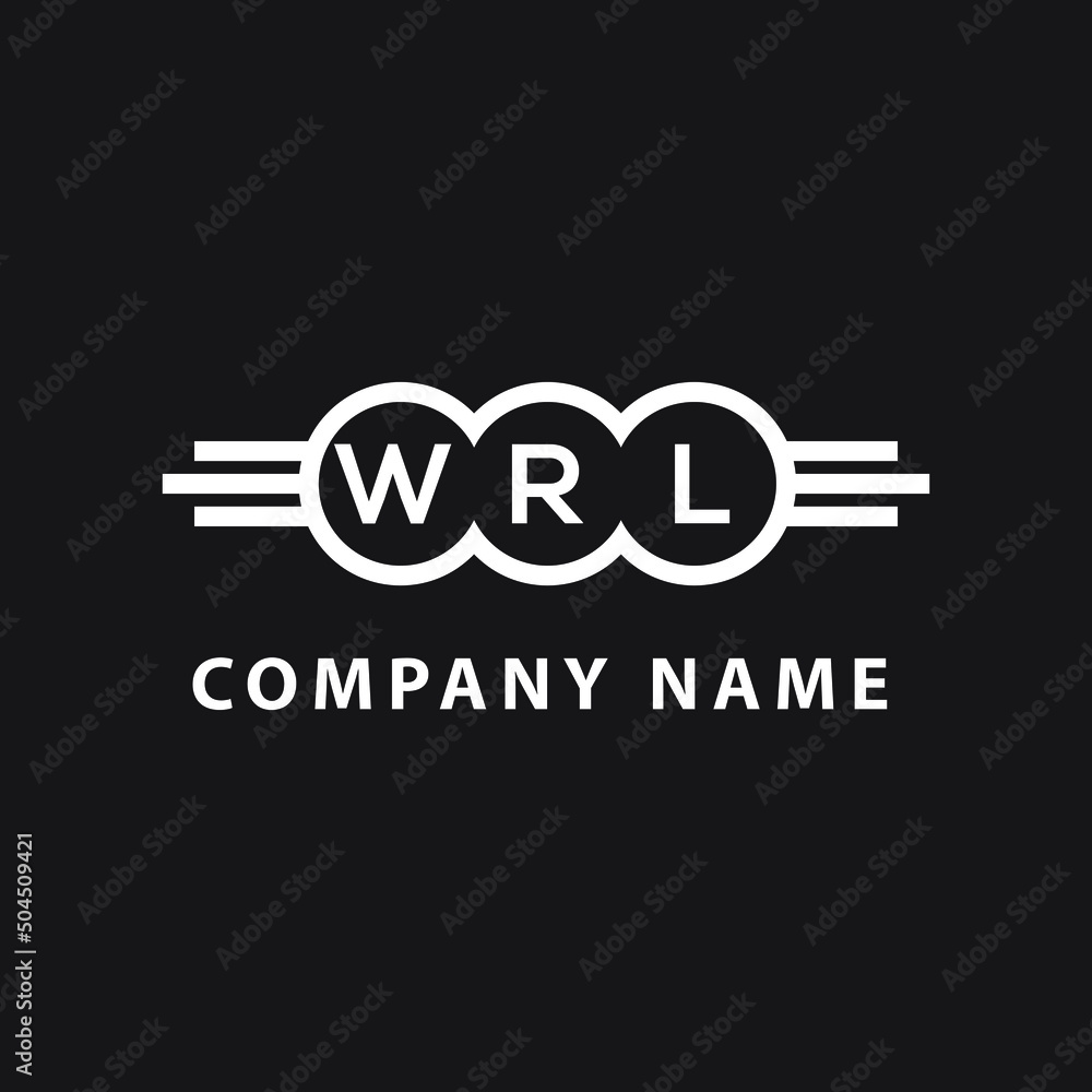 WRL letter logo design on black background. WRL creative initials letter logo concept. WRL letter design.
WRL letter logo design on black background. WRL creative initials letter logo concept. WRL letter design.