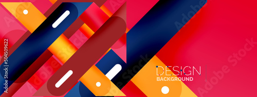 Background overlapping lines. Dynamic lines abstract wallpaper. Straight lines composition vector illustration for wallpaper banner background or landing page