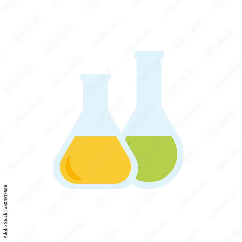 Lab chemical tubes set. Glass beaker, tubes and bottles, tools for laboratory experiment, flasks in holder, burner. Vector illustration for chemistry, medical research, science concept Lab chemical tubes set. Glass beaker, tubes and bottles, tools for laboratory experiment, flasks in holder, burner. Vector illustration for chemistry, medical research, science concept