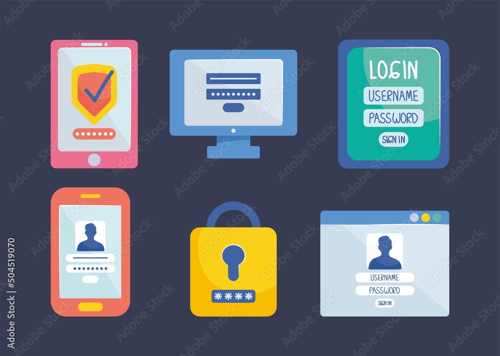 password and login set password and login set