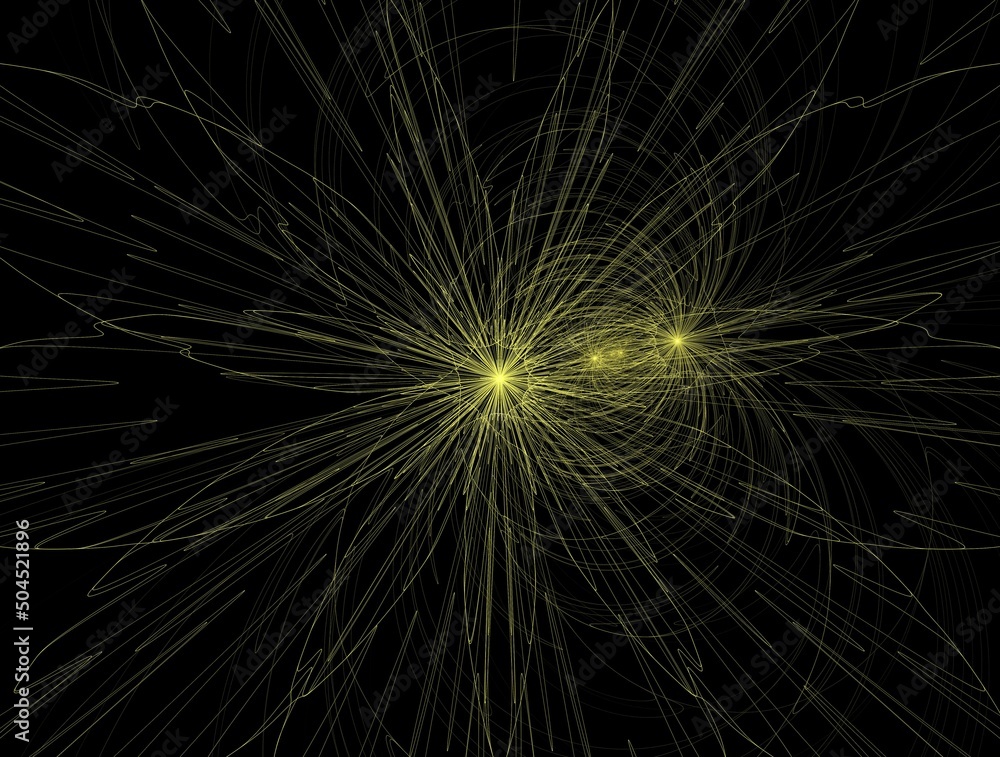 Imaginatory fractal abstract background Image