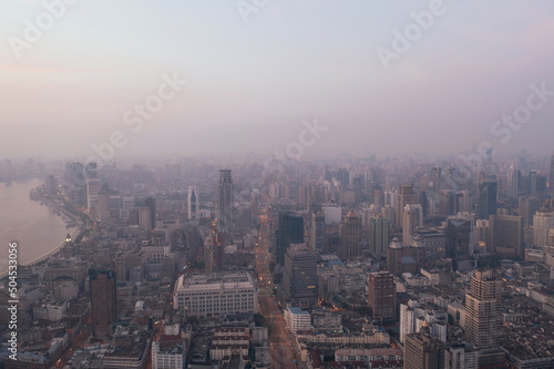 Wallpaper Mural early morning in Shanghai Torontodigital.ca