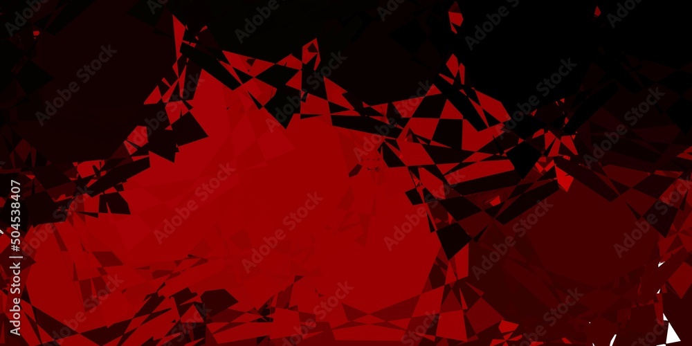 Dark Brown vector background with polygonal forms. Dark Brown vector background with polygonal forms.