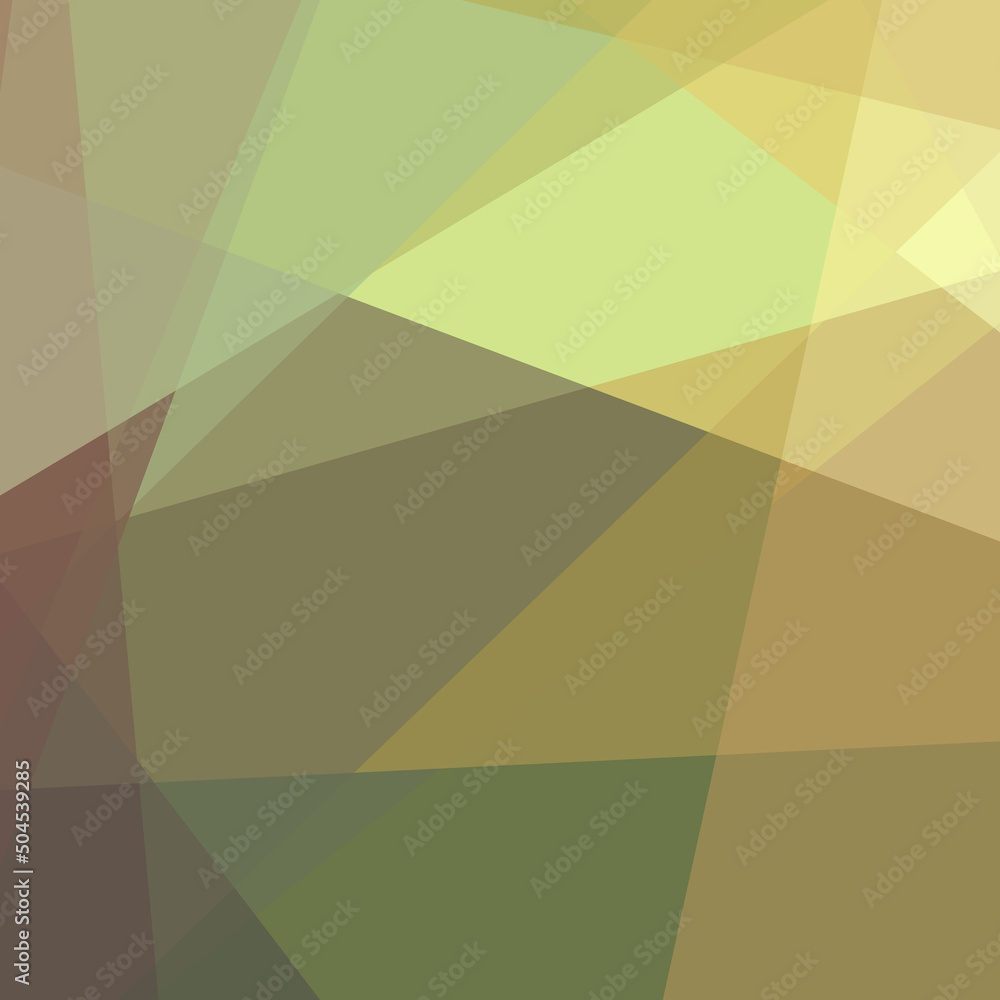 Fototapeta premium Abstract computational color Polygones background illustration