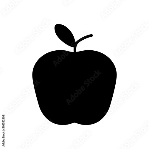 jabłko  ikona - pełna