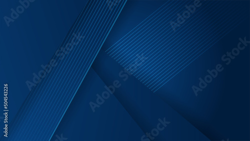 3D abstract dark blue background with dots pattern vector design, technology theme, dimensional dotted flow in perspective, big data, nanotechnology