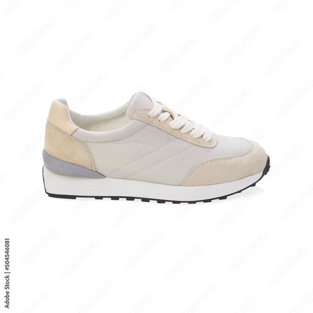 Stylish elegant trendy designer fashionable summer spring 2022 eco leather women's sneakers shoes isolated Stylish elegant trendy designer fashionable summer spring 2022 eco leather women's sneakers shoes isolated