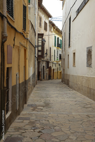 small street in Palma de Majorca