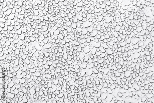 condensation 42 pattern water condensation plastic surface underside