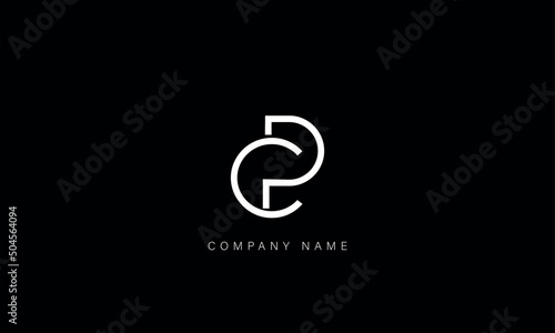 CP, PC, Letters Logo Monogram