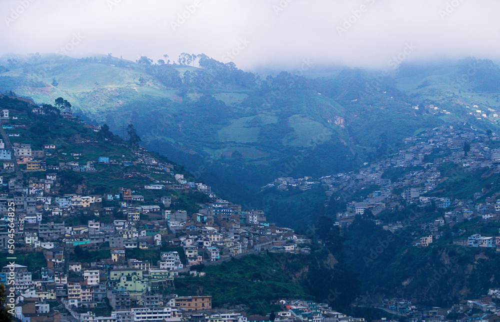 A city in the jungle hills. A city in the jungle hills.