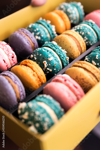 Macarons in so may colors