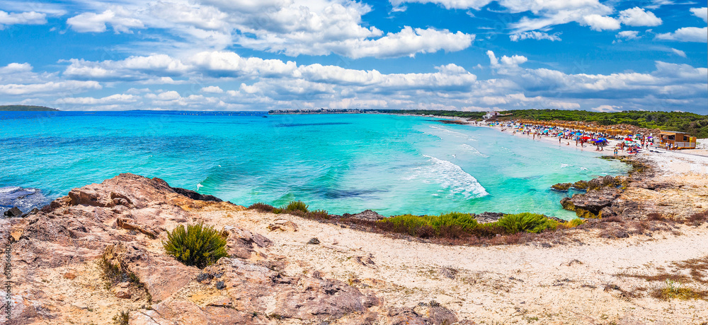 Mallorca dream beach with beautiful bays