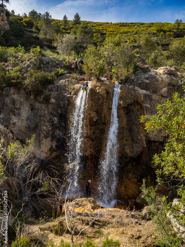 Cueva de las palomas (Yatova -Valencia-España) photo