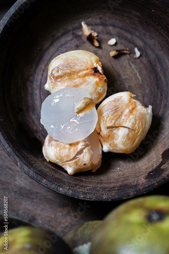 Still life with Ice Apple photo