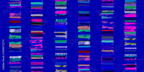 Genomic data DNA test grunge visualization photo