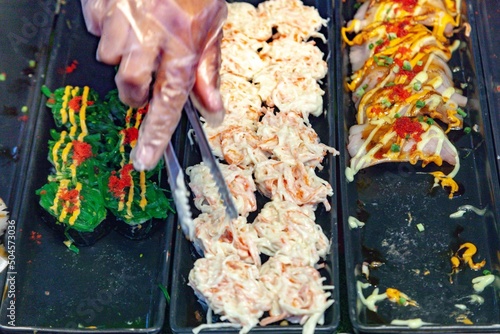 Sushi platter Sushi set Japanese food
