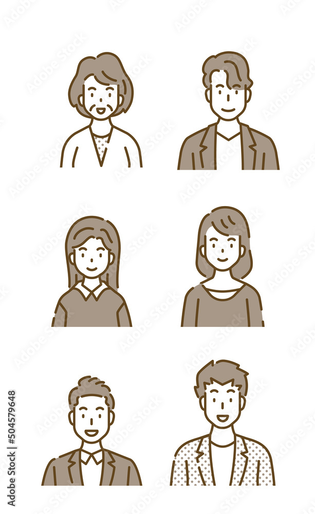 人物　イラスト