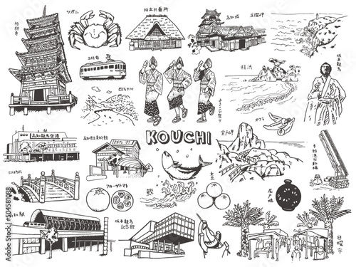 高知県イラスト