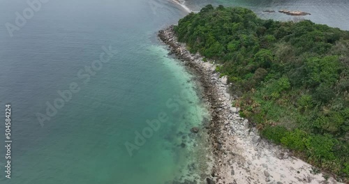Wallpaper Mural Top view of Hong Kong Sai Kung Torontodigital.ca