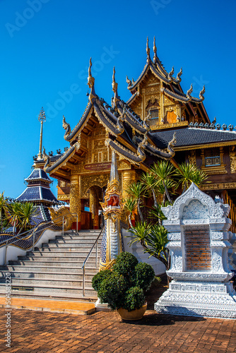 Wat Ban Den or Wat Banden complex temple in Mae Taeng District, Chiang Mai, Thailand photo