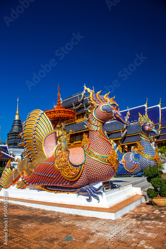 Wat Ban Den or Wat Banden complex temple in Mae Taeng District, Chiang Mai, Thailand © pierrick