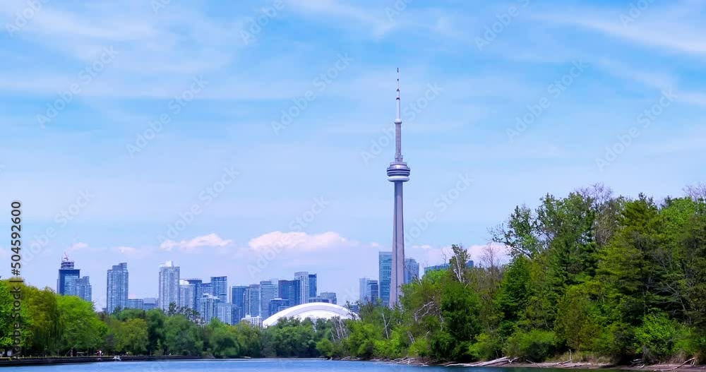 Toronto city skyline in Canada Toronto city skyline in Canada