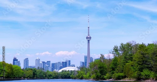 Wallpaper Mural Toronto city skyline in Canada Torontodigital.ca