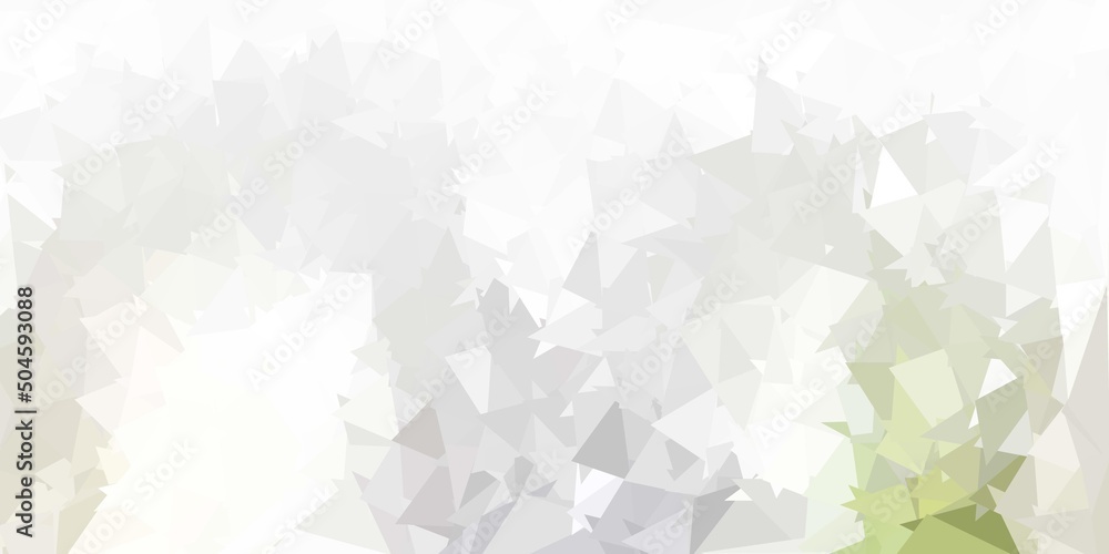 Light gray vector polygonal background.